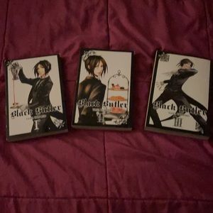 Black Butler Manga  volumes  1 2 & 3